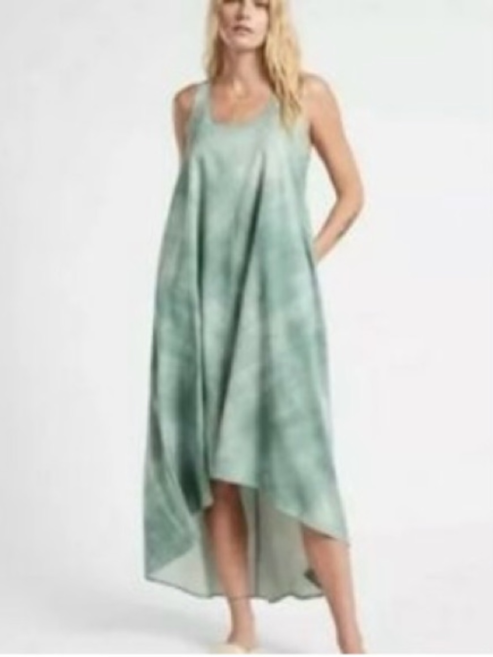 Athleta Green Presidio Traveler Dress